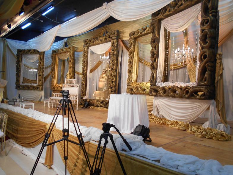 frame decor set - kendra hall durban weddings