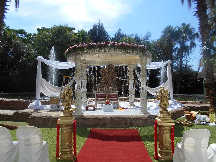 crystal mandap usambara- indian wedding