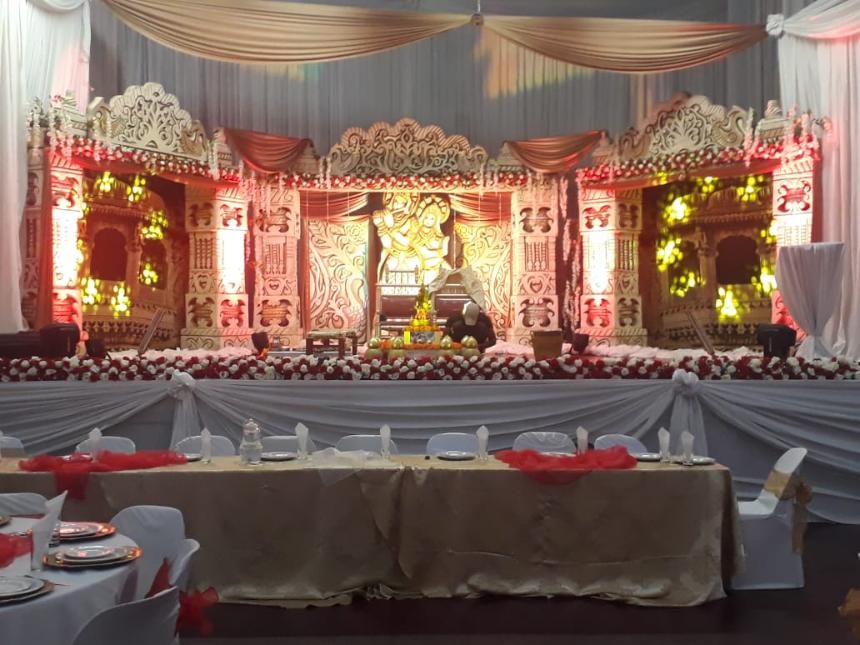 indian wedding toti civic hall