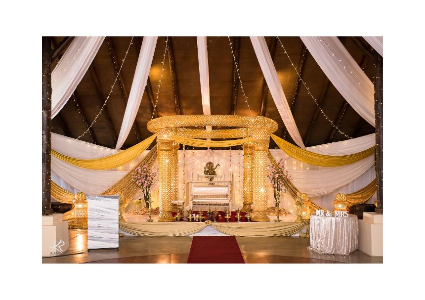 Collisheen estate indian wedding decor