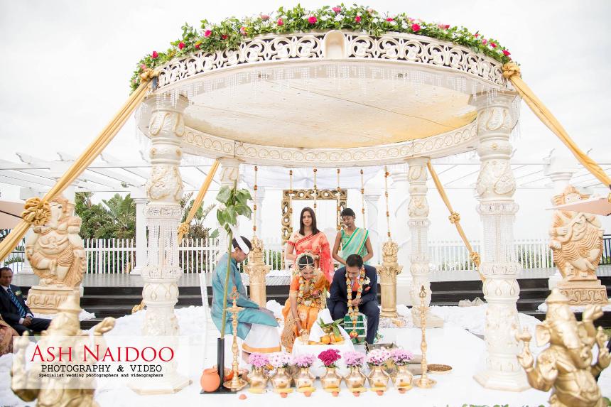 crystal mandap - outdoor indian wedding - boathouse balito 