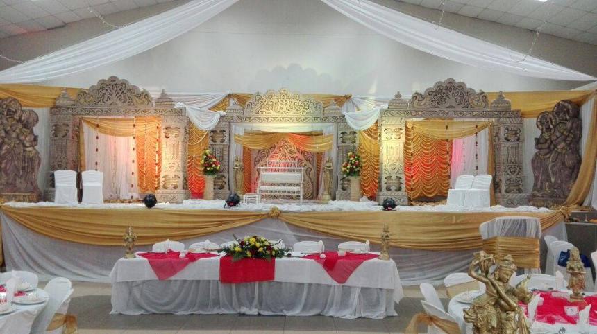 umhlatuzana civic wedding decor - temple set- PACKAGE